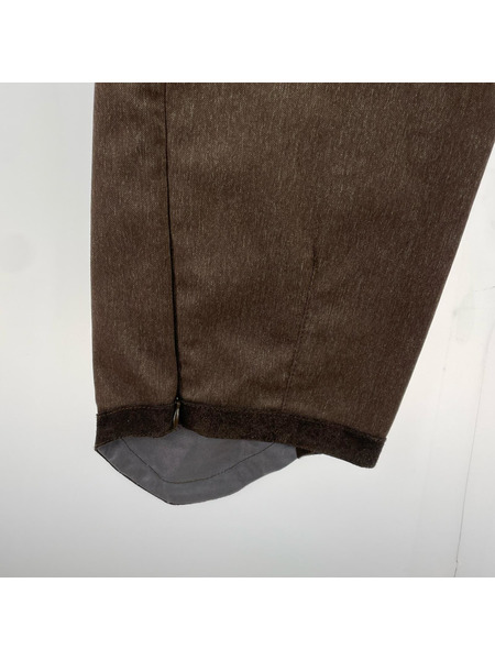パンツ XLIM ハラコ切替再構築パンツ 茶[値下]