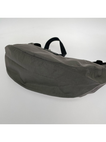 GREGORY ショルダーバッグ グレー ラフィンバッグ