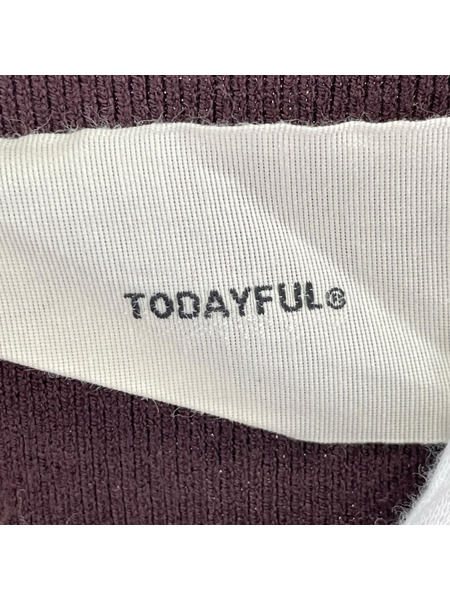 TODAYFUL ニット・セーター Cropped Smooth Knit[値下]