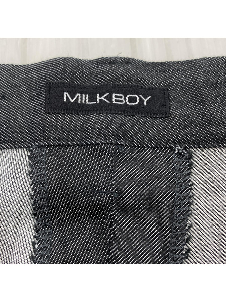 MILKBOY 裾ジップ デザインパンツ(30) 20211113 チャコールグレー