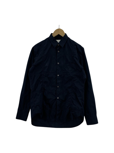 COMME des GARCONS SHIRT 長袖シャツ 紺 XS