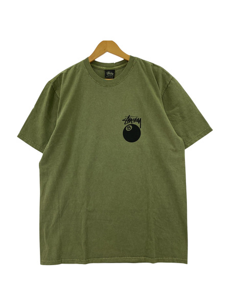 STUSSY 8 BALL TEE M PIGMENT DYED OLIVE