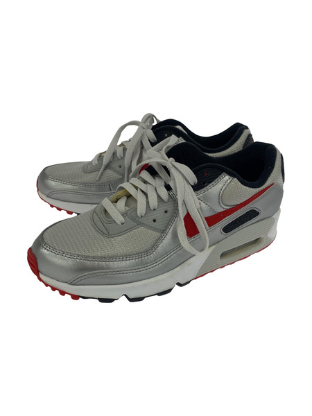 NIKE　ローカットスニーカー(26.5)　シルバー