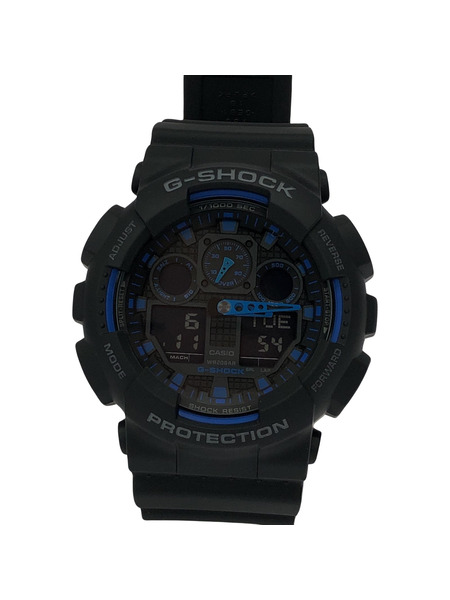 G-SHOCK ga-100 5081 ブルー ブラック