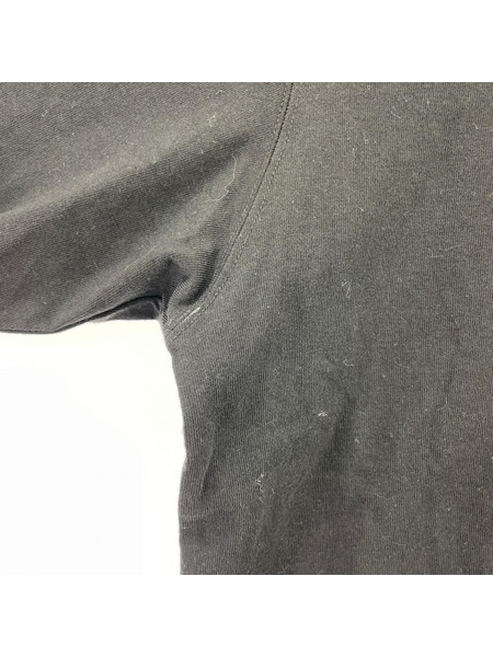 BLACK EYE PATCH 半袖Tシャツ・カットソー GUNSHOT STENCIL LOGO TEE 黒(L)