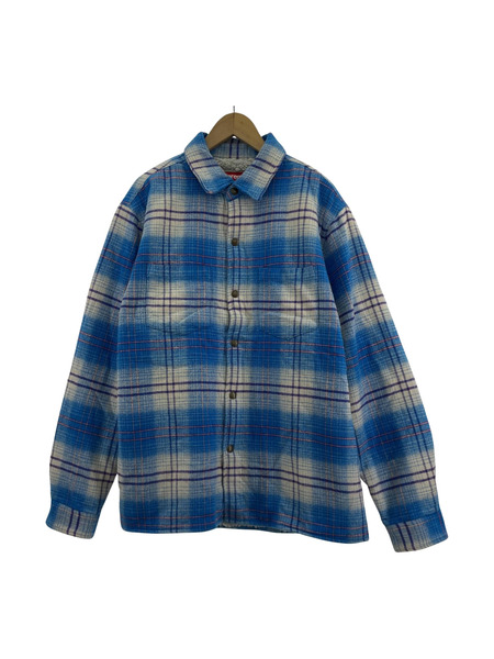 Supreme 23AW Lined Flannel Snap Shirt L