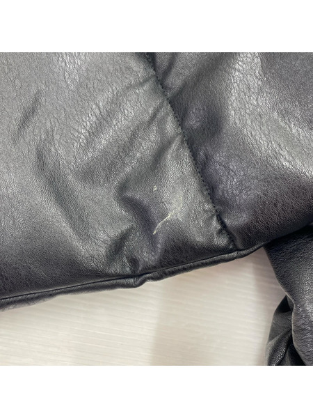 FREAK'S STORE ダウンジャケット FREAK'S STORE フェイクレザー中綿ジャケット