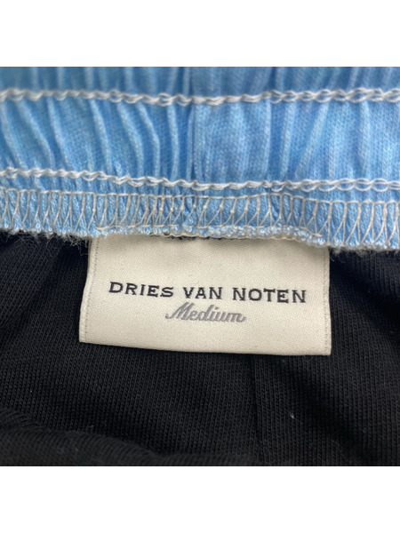 DRIES VAN NOTEN 総柄ハーフパンツ M イエロー