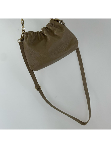 ショルダーバッグ AULENTTIb 2wayバッグ ベージュ