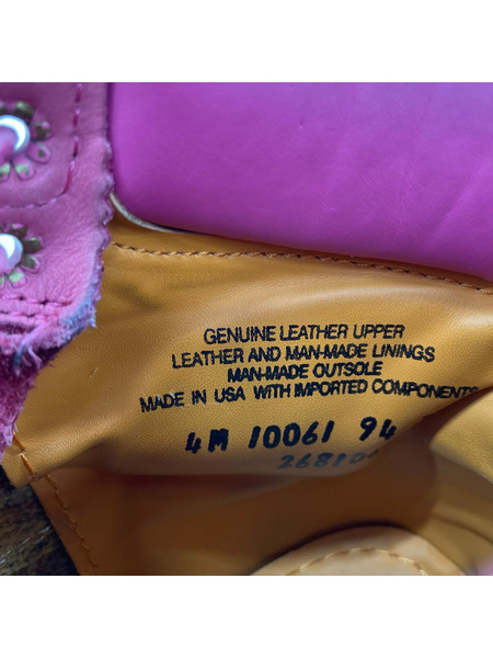 Timberland 6インチプレミアムブーツ ピンク (34)
