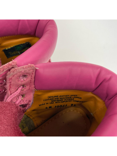Timberland 6インチプレミアムブーツ ピンク (34)