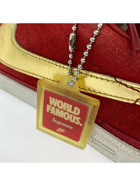 NIKE スニーカー 363319-671 Supreme ZOOM BRUIN RED