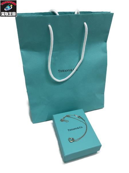 TIFFANY＆Co.　オープンハートネックレス  スモールサイズ