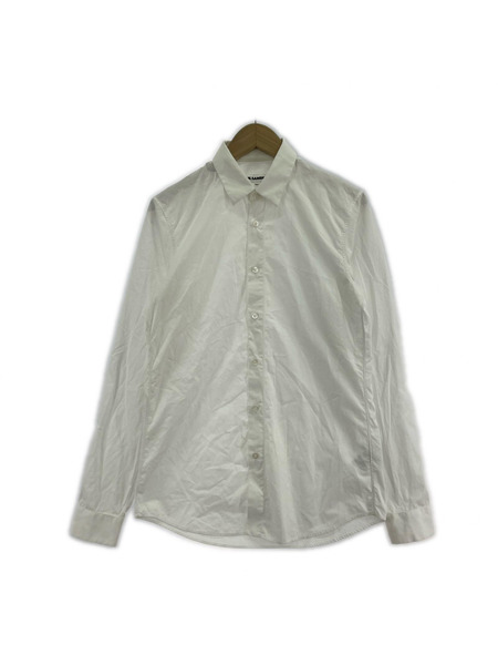 JIL SANDER ブロードシャツ 38/15 白 JSUN740226