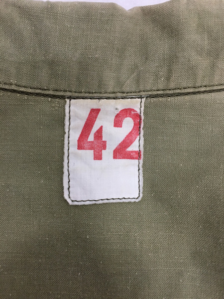 OLD/VINTAGE フランス軍 三つポケット カバーオール ジャケット 42[値下]