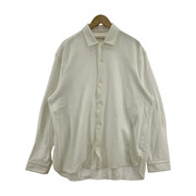 POLYPLOID LONG SLEEVE CAMP COLLAR SHIRT C 4 ホワイト