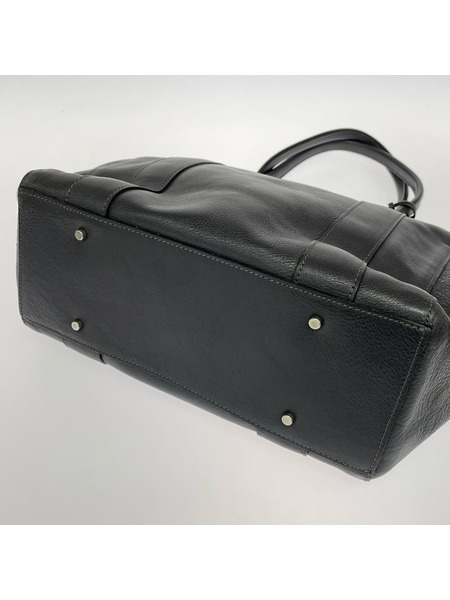 aniary レザーボストンバッグ ブラック