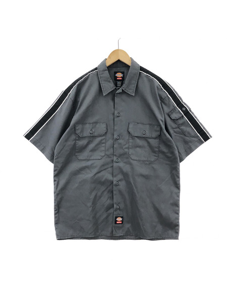 Supreme×Dickies/22SS stripe SS Work shirt/M