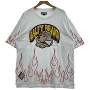 半袖Tシャツ・カットソー GALFY 炎上大学 Tee 白 (M)[値下]