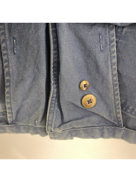 OLD・VINTAGE ブルゾン・ジャンパー 80s LLbean  カバーオール インディゴ (L)