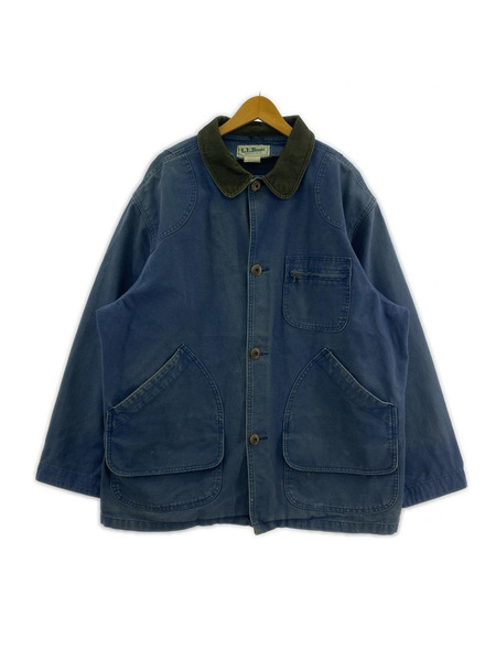 OLD・VINTAGE ブルゾン・ジャンパー 80s LLbean  カバーオール インディゴ (L)