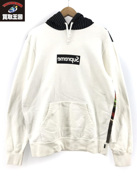 探していた方是非この機会にsupreme × comme des garcons 14ssパーカー