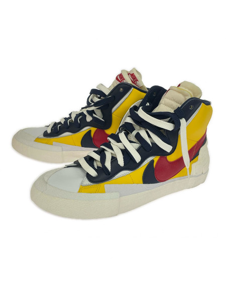 NIKE スニーカー sacai/Blazer Mid/Maize Navy