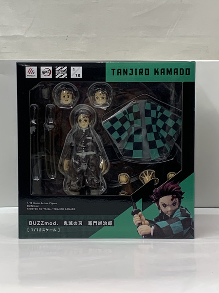 BUZZmod. 1/12 鬼滅の刃 竈門炭治郎 未開封 バズモッド アクションフィギュア かまどたんじろう[値下]