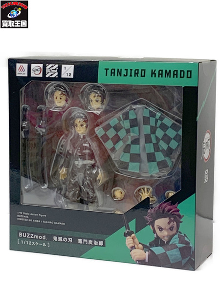 BUZZmod. 1/12 鬼滅の刃 竈門炭治郎 未開封 バズモッド アクションフィギュア かまどたんじろう[値下]