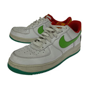 NIKE スニーカー AIR FORCE 1 '07 LE 白緑 (29cm)