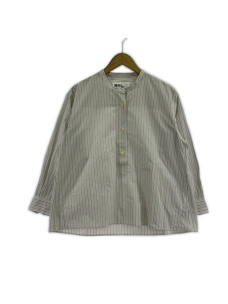 MHL. 長袖シャツ ストライプ