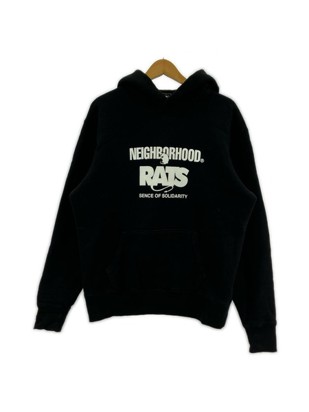 RATS パーカー X NEIGHBORHOOD 黒 M