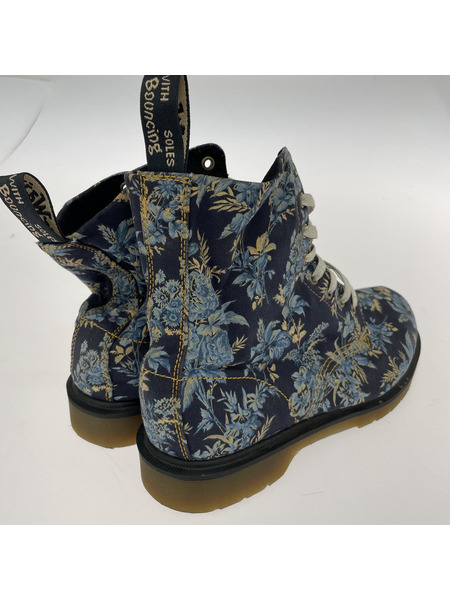 Dr.Martens　8ホールブーツ/花柄/27.5㎝