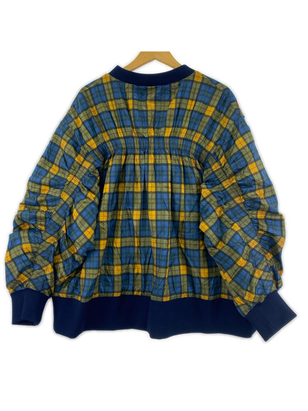 F/CE チェックパディングリブブルゾン F[値下]