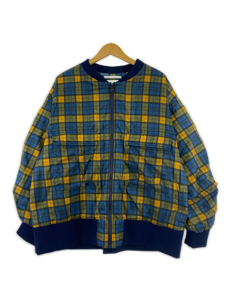 F/CE チェックパディングリブブルゾン F[値下]