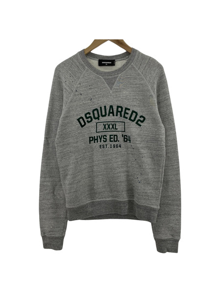 DSQUARED2/22SS/LOGO SWEATSHIRT/XS/グレー[値下]