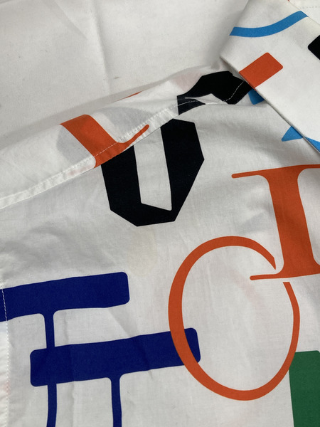 メンズラグ衣料 LV SS総柄シャツ　S