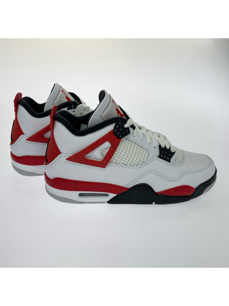 NIKE スニーカー AIR JORDAN 4 RETRO FIRE RED DH6927-161