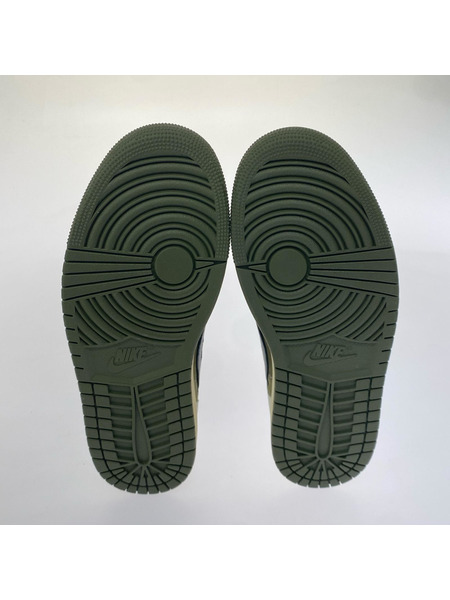 NIKE スニーカー ×TRAVIS SCOTT AIR JORDAN 1 LOW OG OLIVE