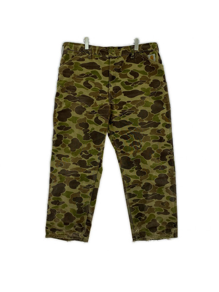 Carhartt パンツ USA製 ダックハンターカモ