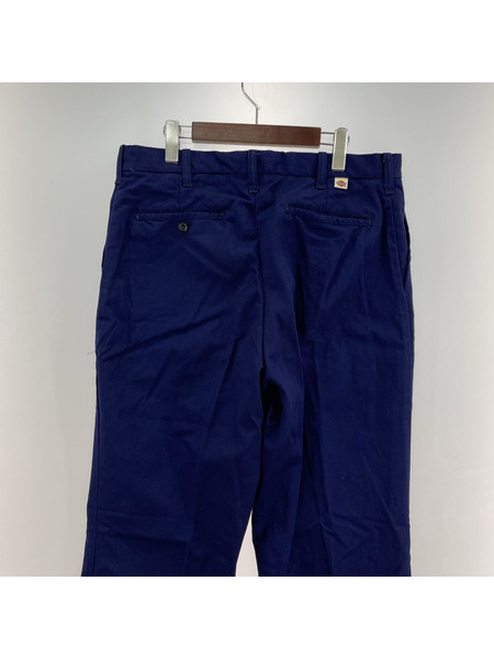 90s Dickies メキシコ製 ワークパンツ タロンジッパー(36×32) ネイビー[値下]