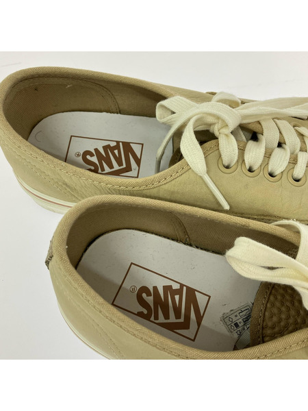 VANS スニーカー AUTHENTIC ベージュ 27.5cm