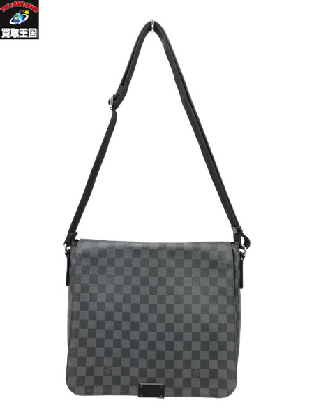 LV ダミエディストリクトMM/黒/ルイヴィトン/Louis Vuitton[値下]