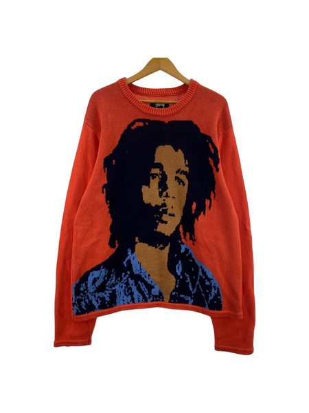 STUSSY 21AW BOB MARLEY SWEATER ボブマーリーニット M