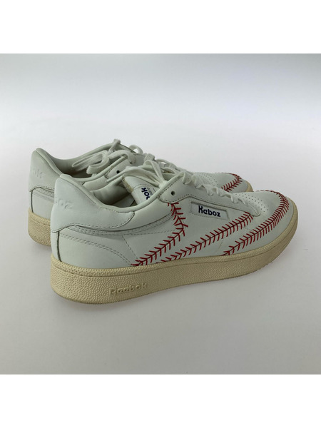 Keboz スニーカー Reebok CLUB C 85 atmos x KEBOZ WHITE