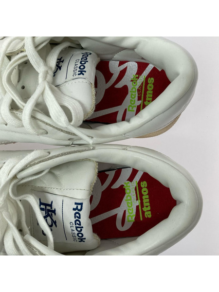 Keboz スニーカー Reebok CLUB C 85 atmos x KEBOZ WHITE