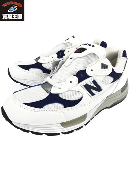 NEW BALANCE M992EC USA WHITE NAVY US10 28.0cm[値下]