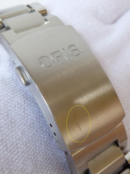ORIS/アクイス・デイト/7653/OH・仕上げ済