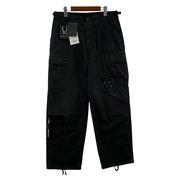 UNDERCOVER×MARS 89 UC RECORDS 20SS パッチカスタムカーゴパンツ 3 黒
