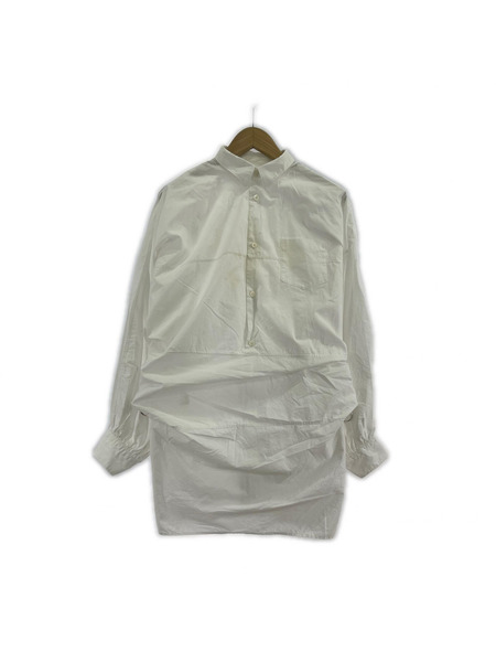 JUNYA WATANABE COMME des GARCONS 長袖シャツ 23AW 変形シャツ(S)白